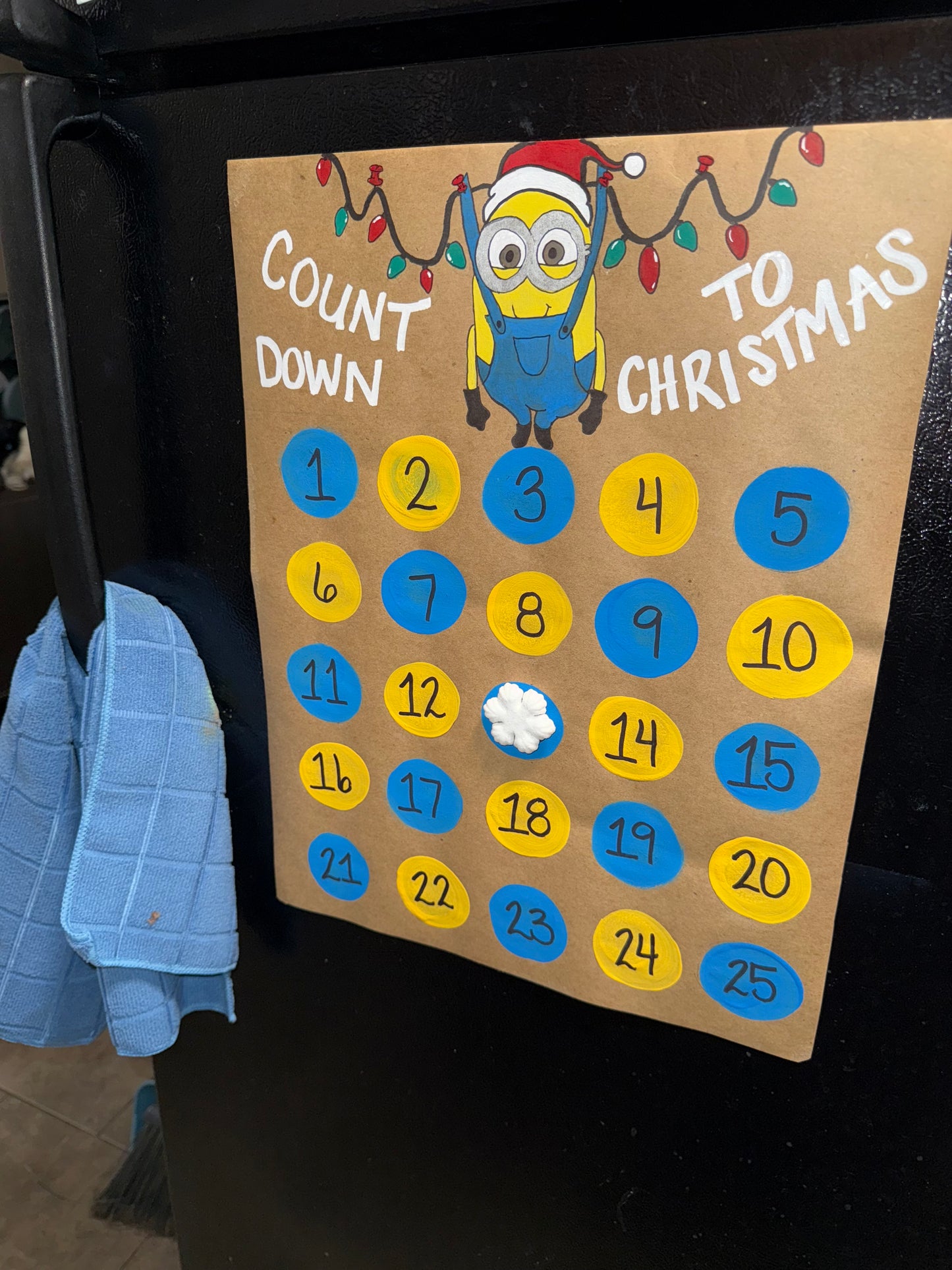 Christmas Minion Advent Calendar