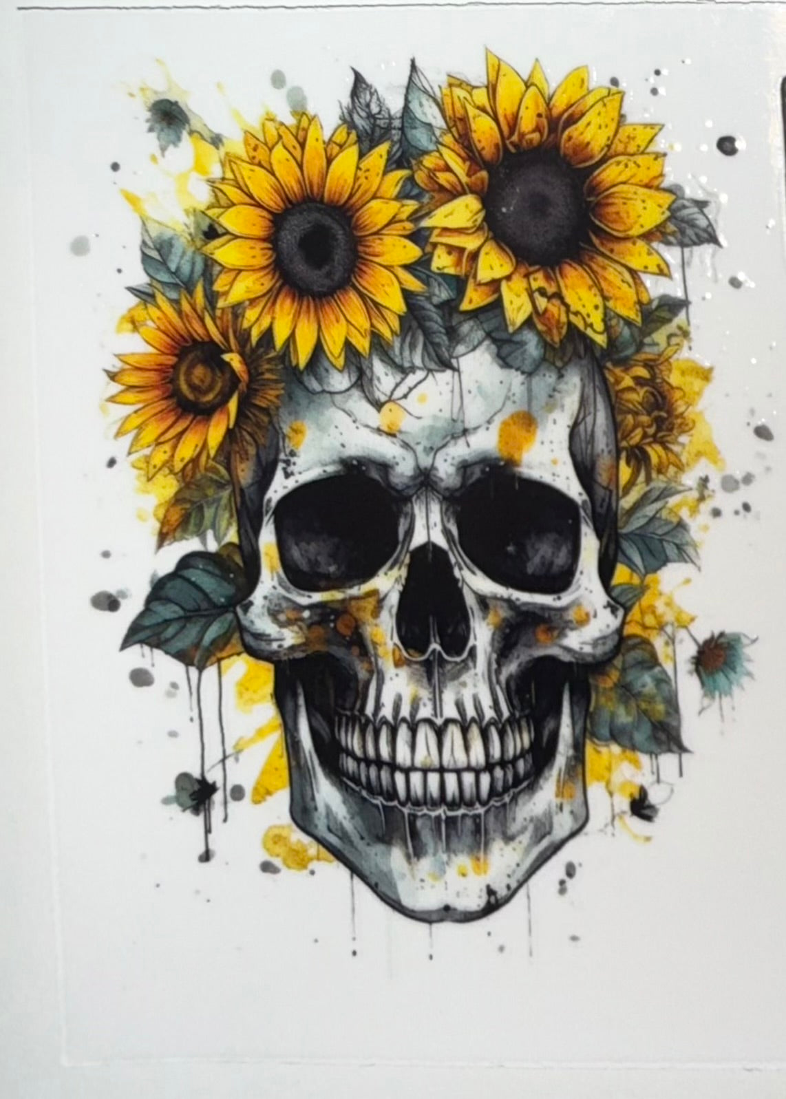 Sunflower Skulls