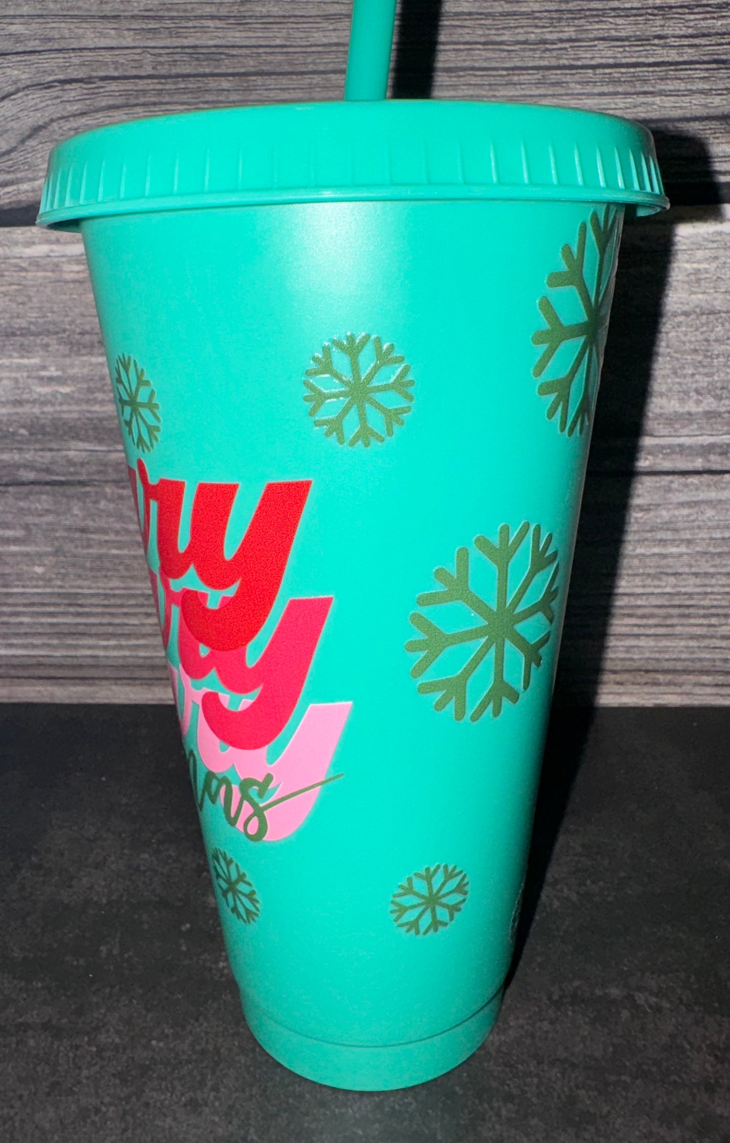 Merry Merry Christmas Tumbler