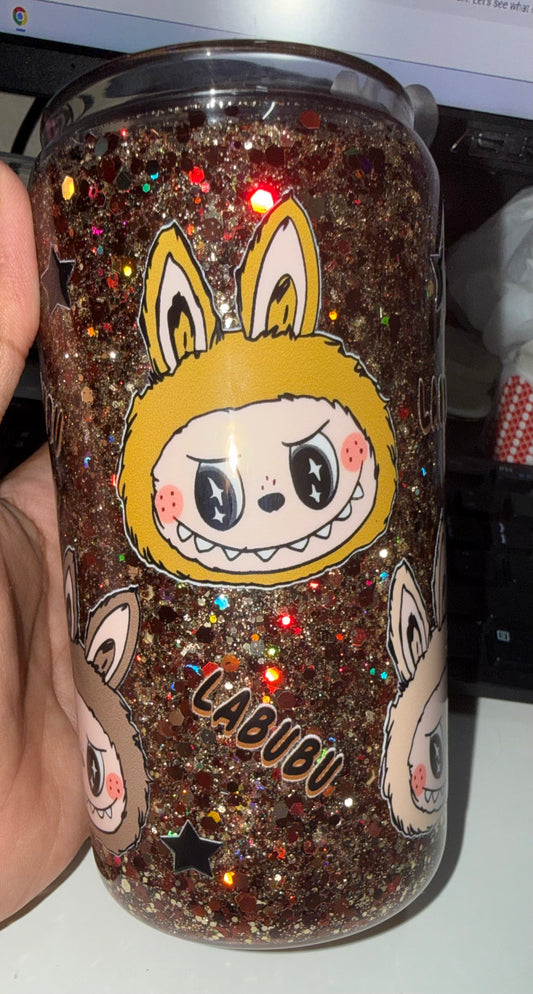 16oz Glass (Snow Globe)