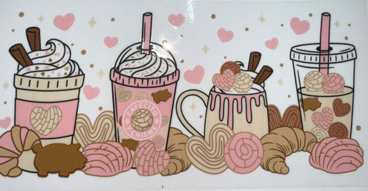 Coffee and Pan Dulce Decals