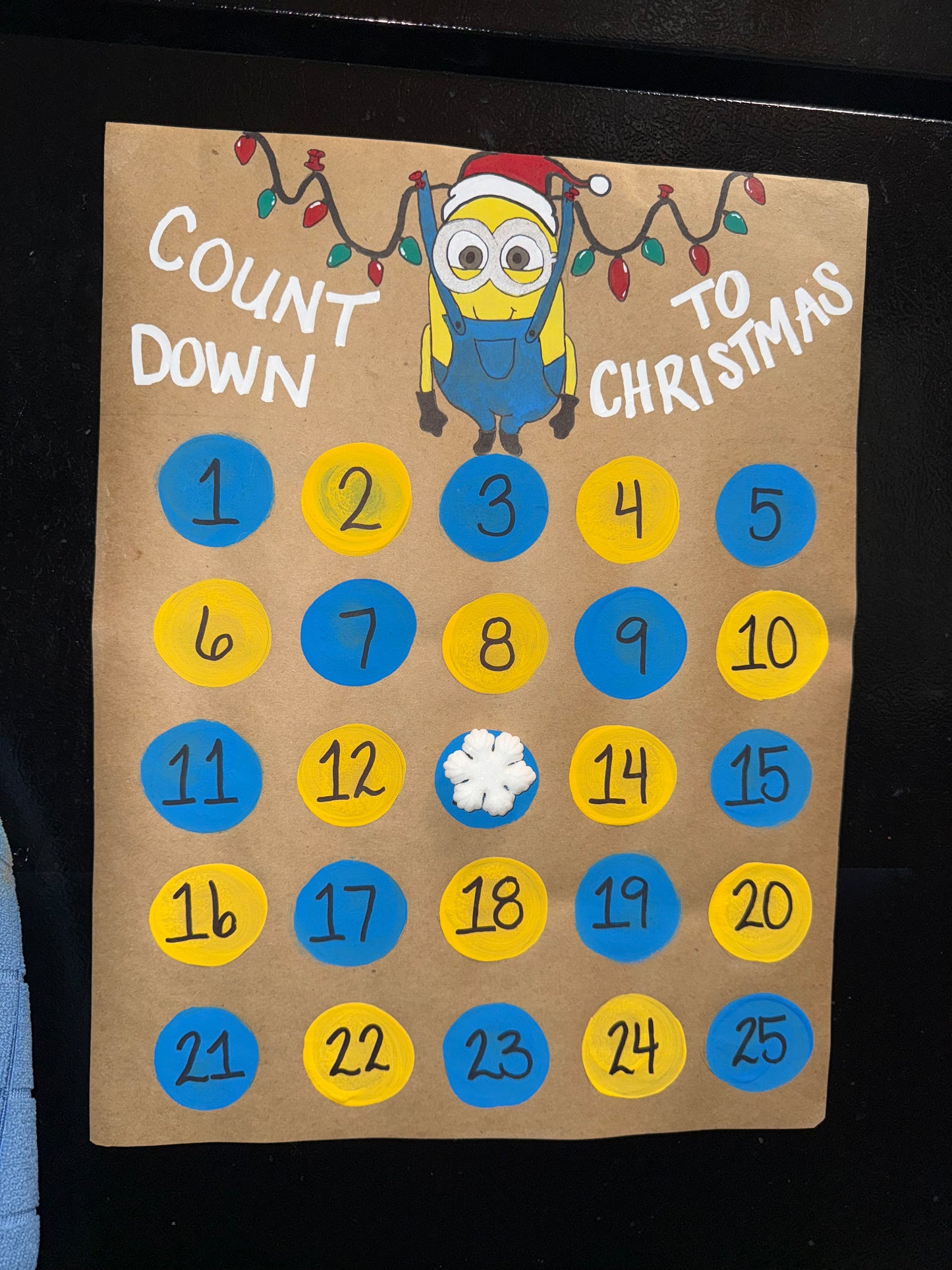 Christmas Minion Advent Calendar