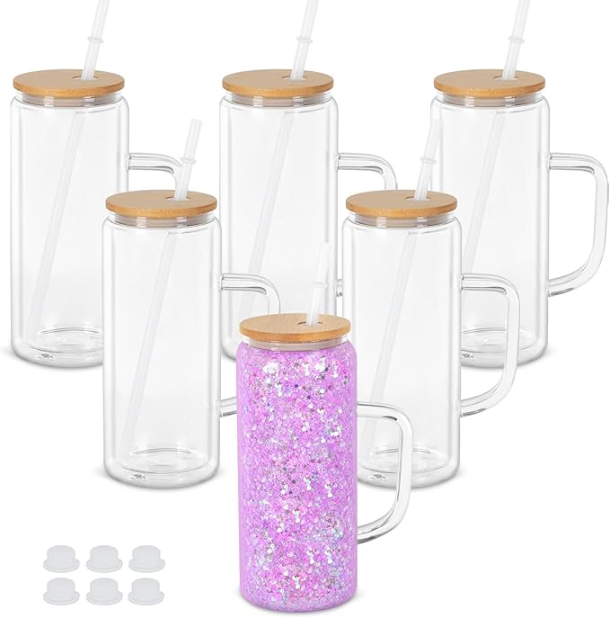 20oz Glass w/Handle (Lava/Dual Lava)