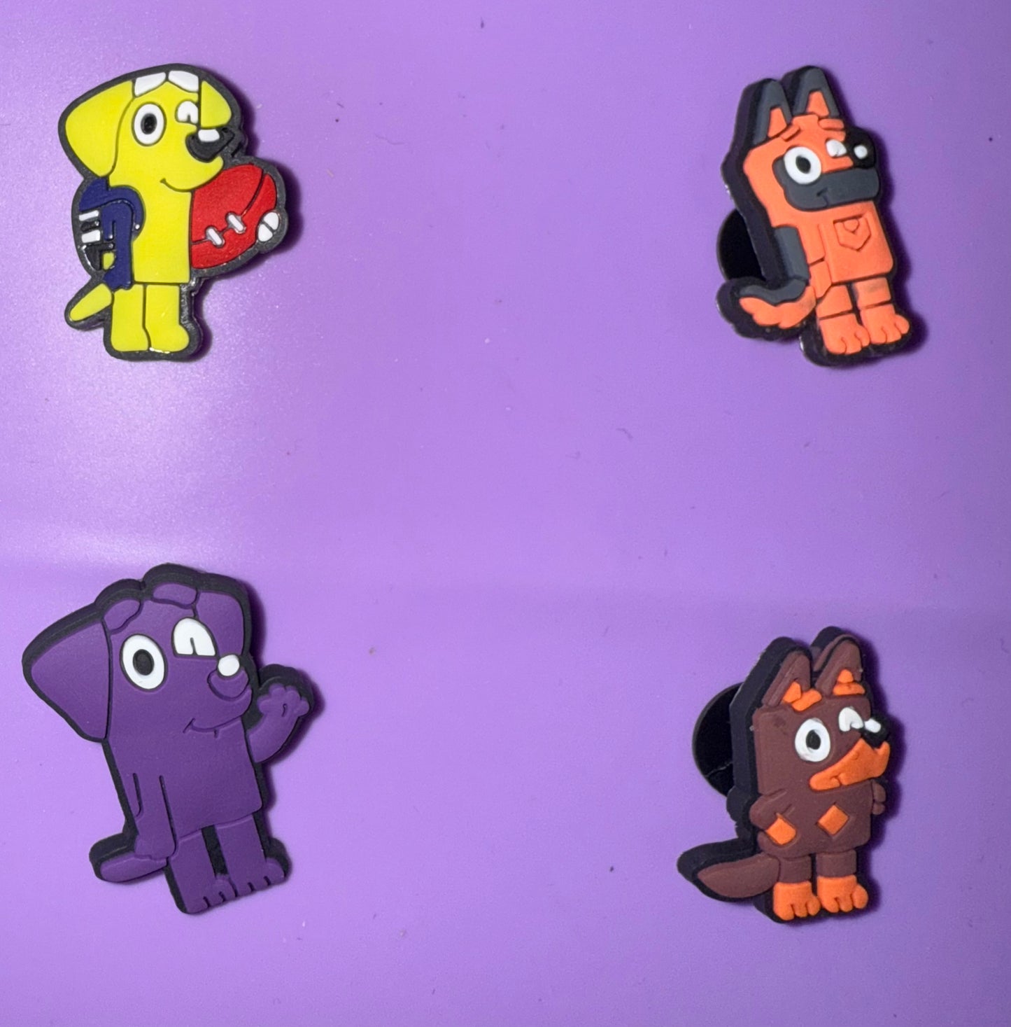 Kids Dog Character Bluey Shoe Charms