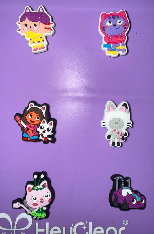 Dollhouse Friend Gabby Character Croc Charms