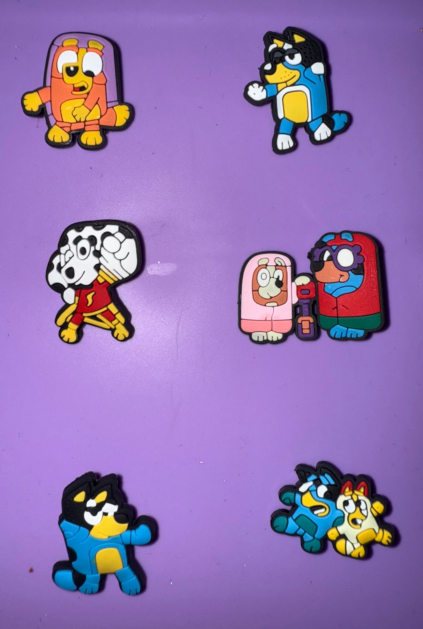 Kids Dog Character Bluey Shoe Charms