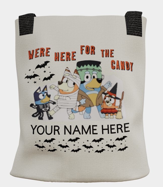 Halloween Tote candy bag