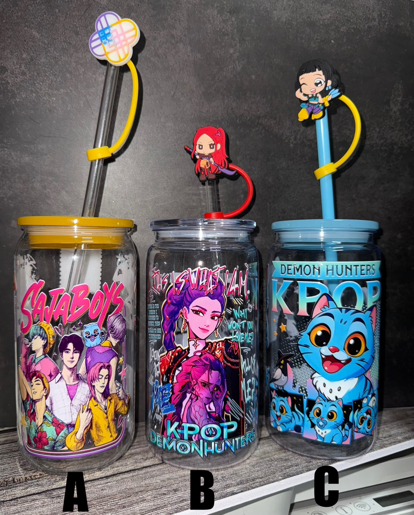 KPOP Demon Hunters Acrylic Cup