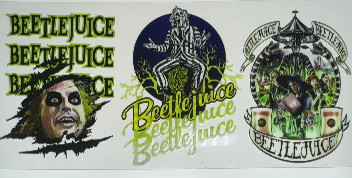 Beetle Juice Decals