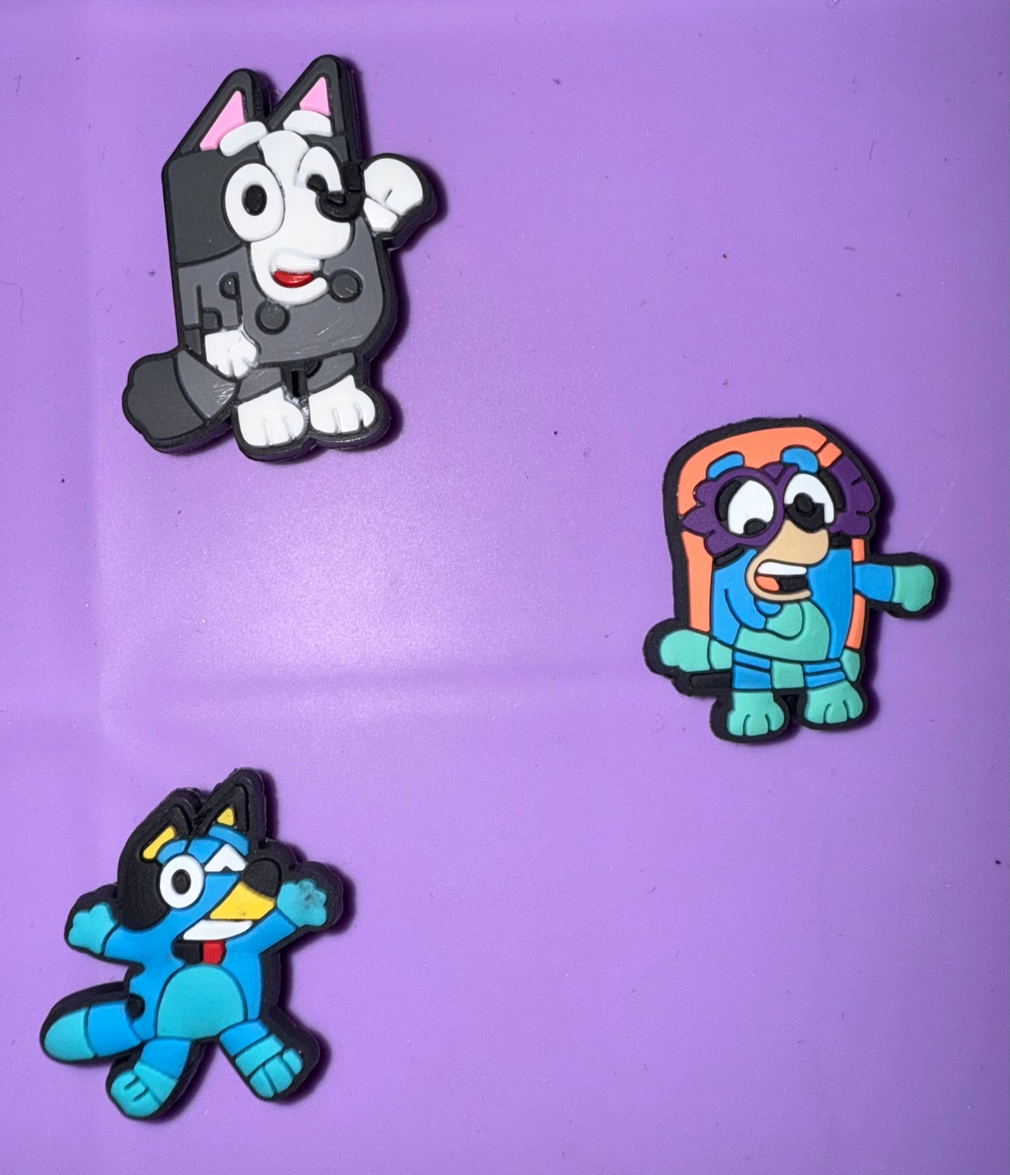 Kids Dog Character Bluey Shoe Charms