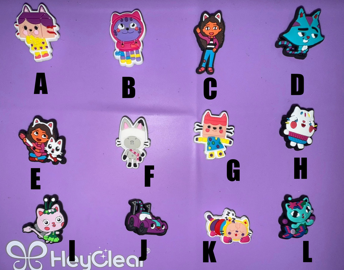 Dollhouse Friend Gabby Character Croc Charms