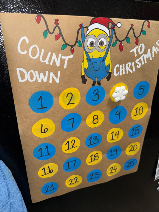 Christmas Minion Advent Calendar