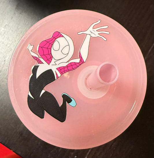 Pink Spider Gwen Acrylic Cup