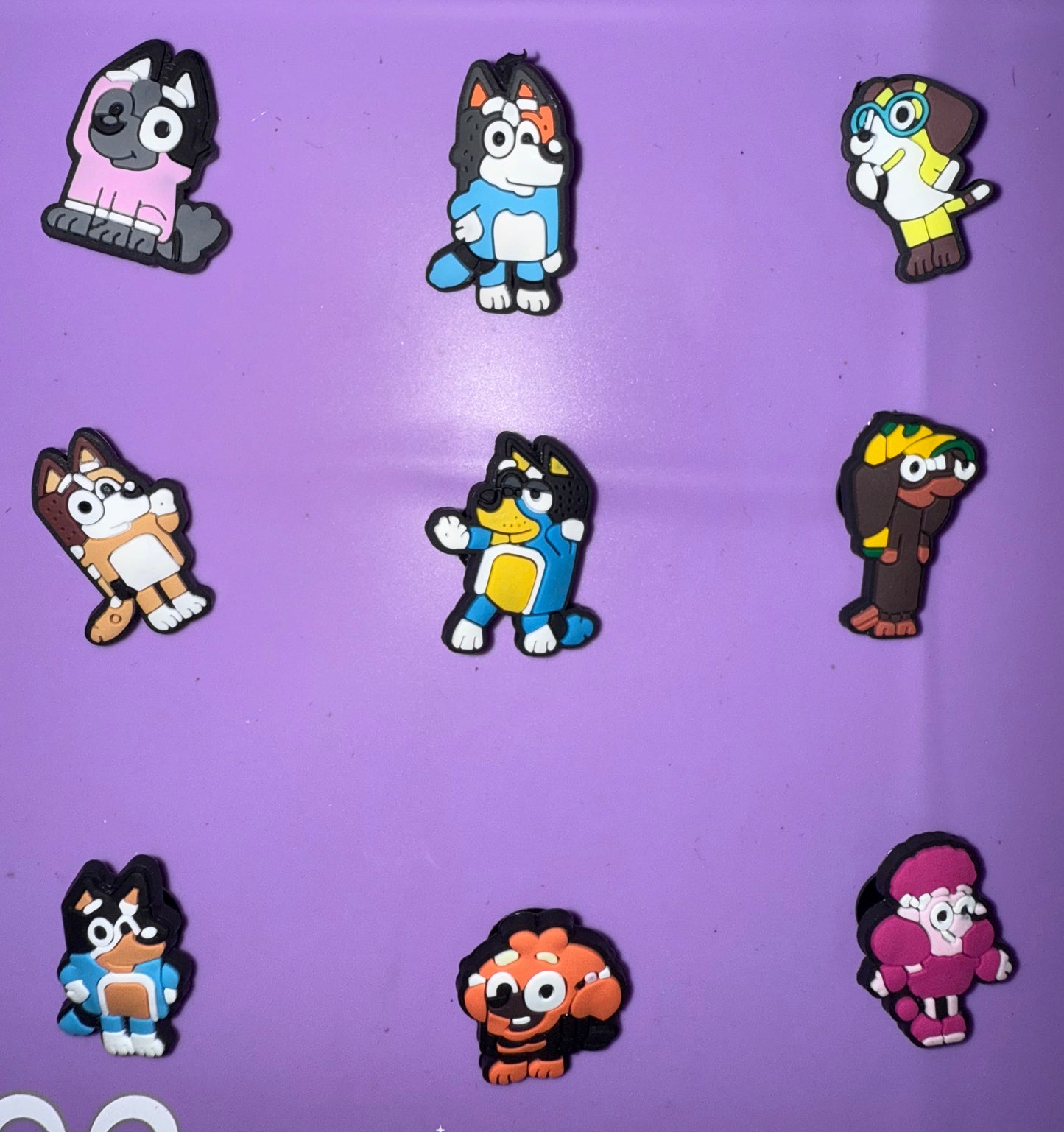 Kids Dog Character Bluey Shoe Charms