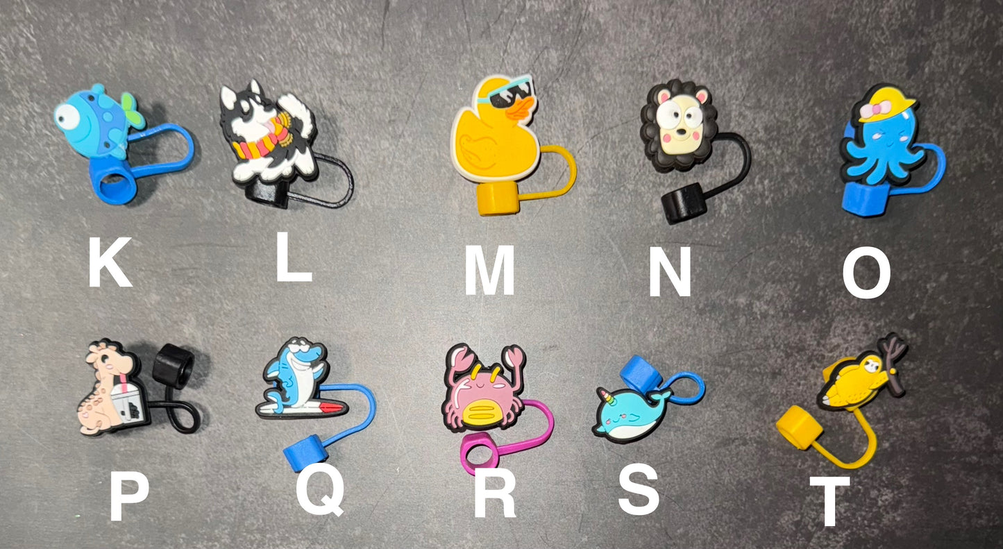 Straw Cover Variety Pack (set of 4)