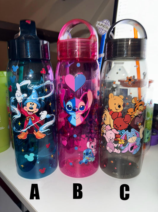 Character Water Bottles Bear Magical Kingdom Angel