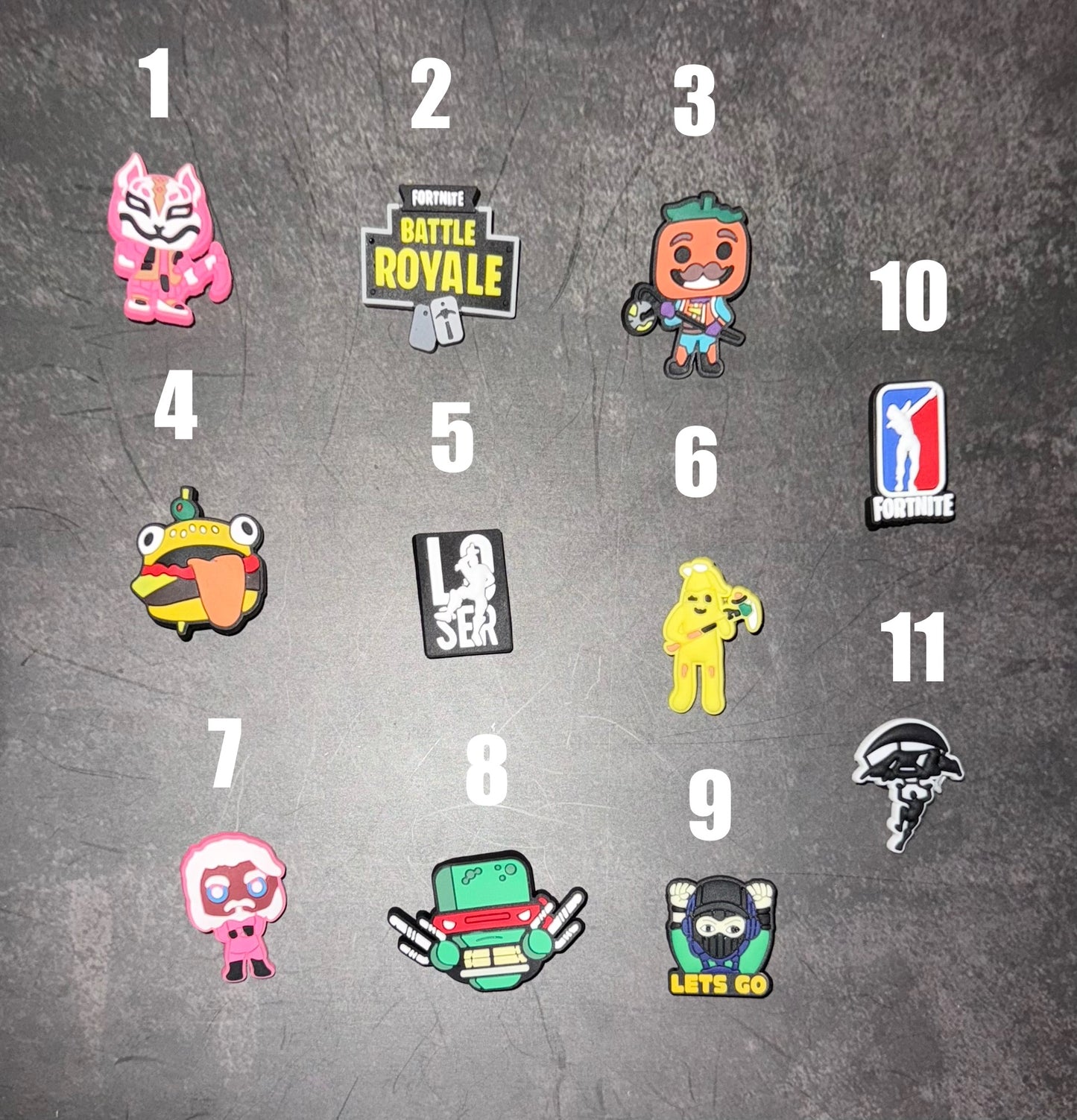 Fortnite Gamer Shoe Charms