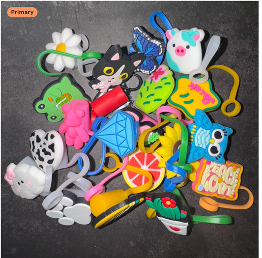 Variety Straw Cap Covers