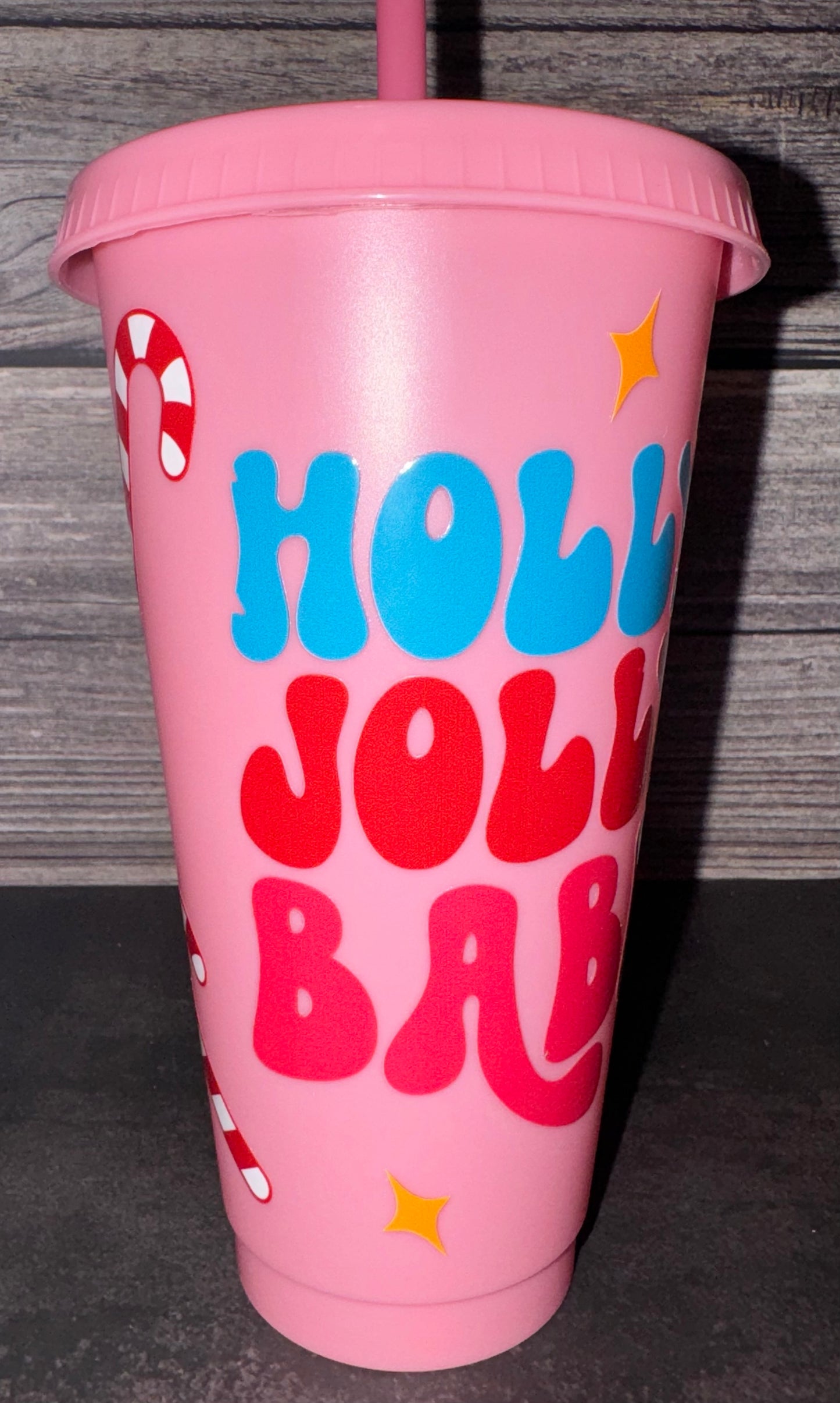 Holly Jolly Babe Tumbler