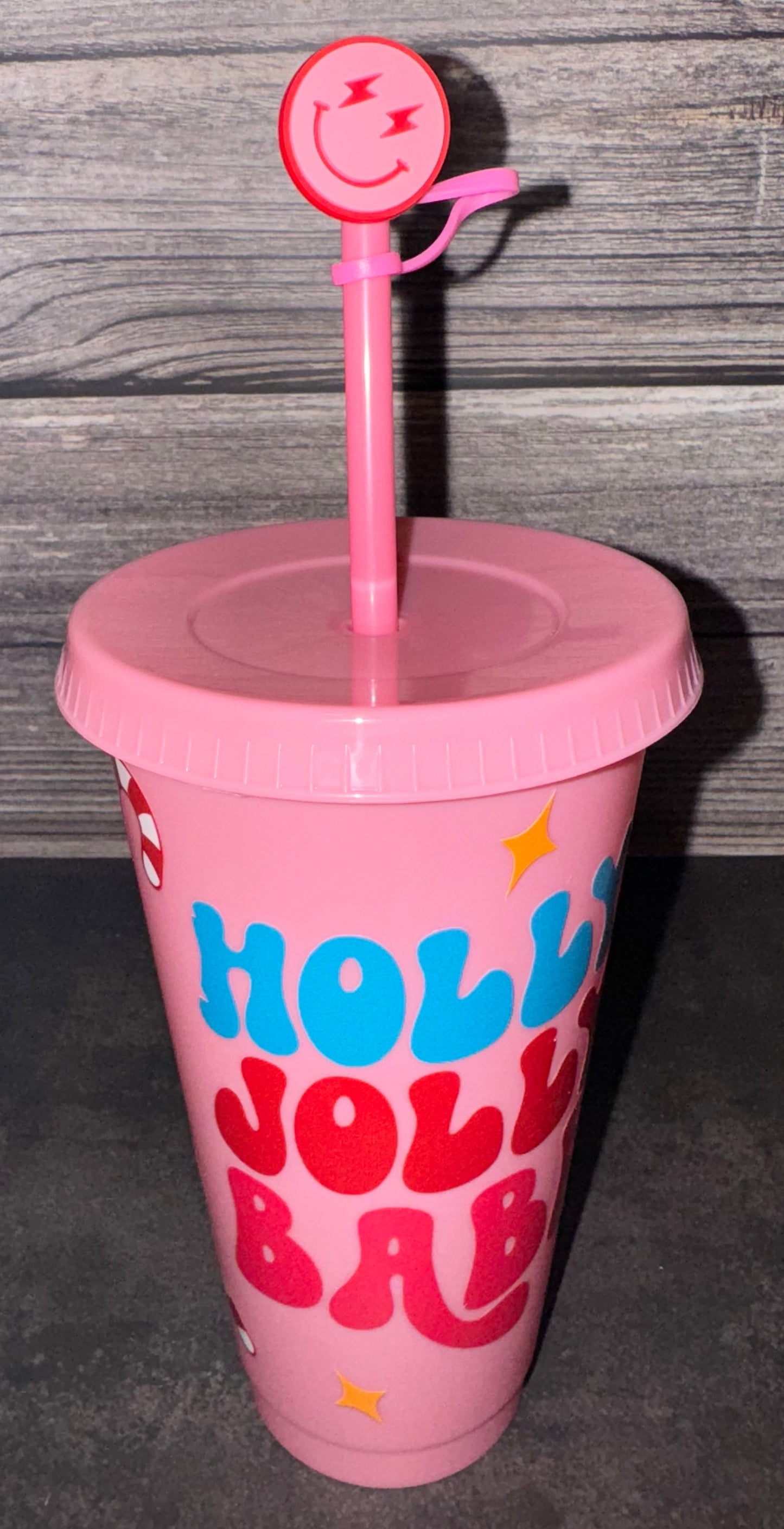 Holly Jolly Babe Tumbler
