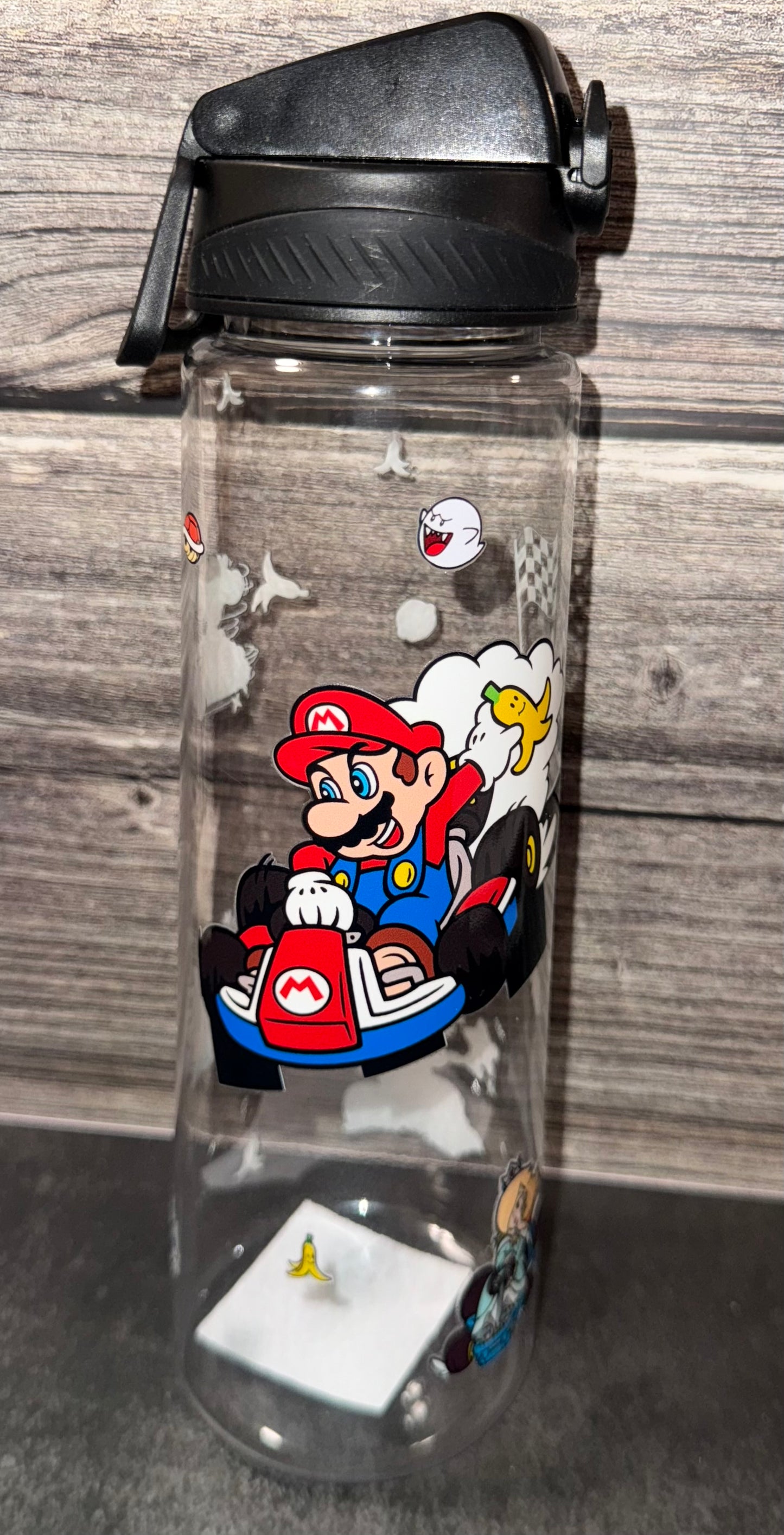 Kart Racing Game Character Water Bottle