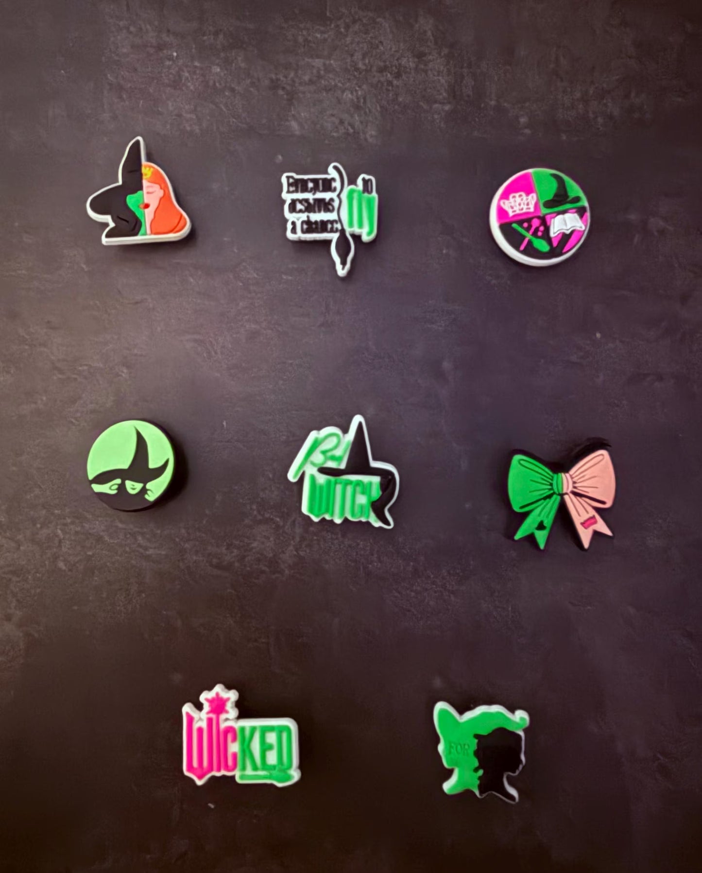 Witches Musical Character Shoe Charms