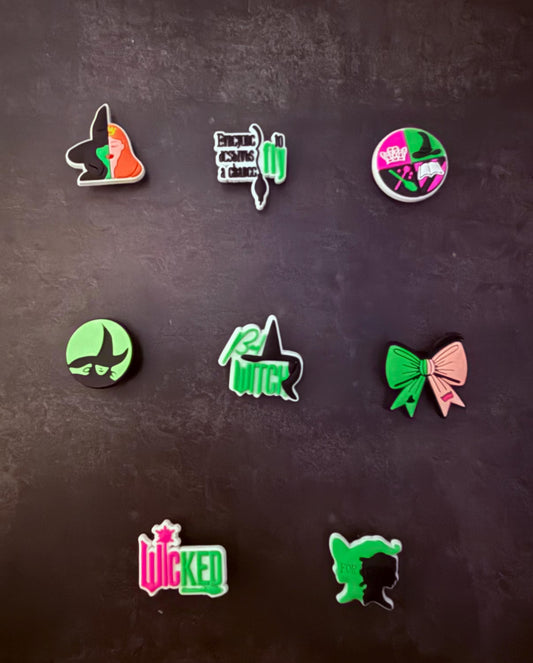 Witches Musical Character Shoe Charms