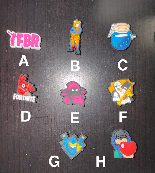 Gamer FN Shoe Charms