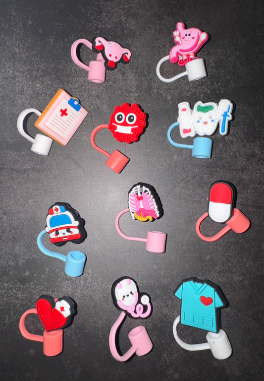 Healthcare Straw Cap Covers