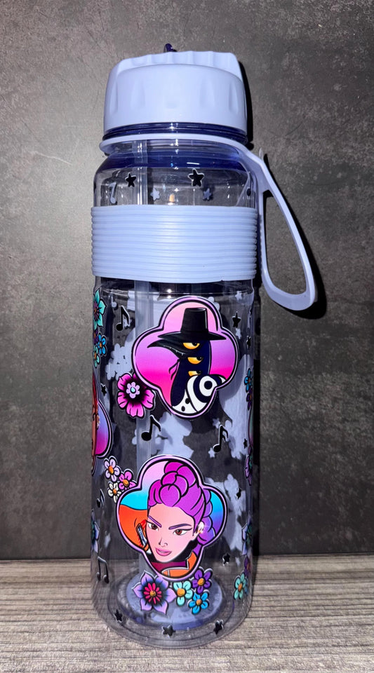 KPOP Music Note Water Bottle