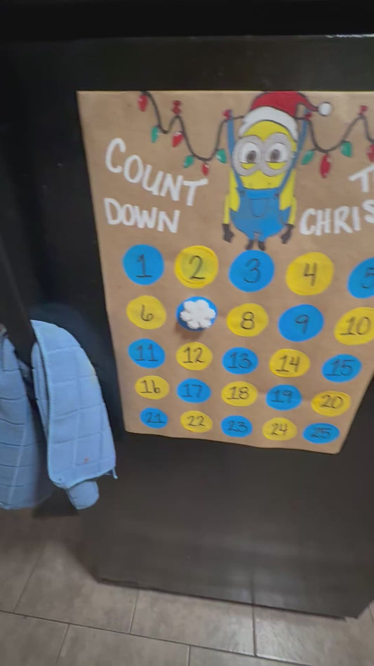 Christmas Minion Advent Calendar